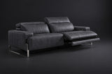 Valencia Melania Distressed Leather Recliner Sofa