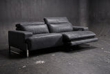 Valencia Melania Distressed Leather Recliner Sofa