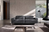 Valencia Melania Distressed Leather Recliner Sofa
