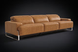 Valencia Melania Distressed Leather Recliner Sofa