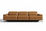Valencia Melania Distressed Leather Recliner Sofa
