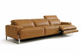 Valencia Melania Distressed Leather Recliner Sofa