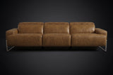 Valencia Melania Distressed Leather Recliner Sofa