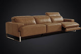 Valencia Melania Distressed Leather Recliner Sofa