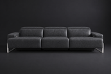 Valencia Melania Distressed Leather Recliner Sofa