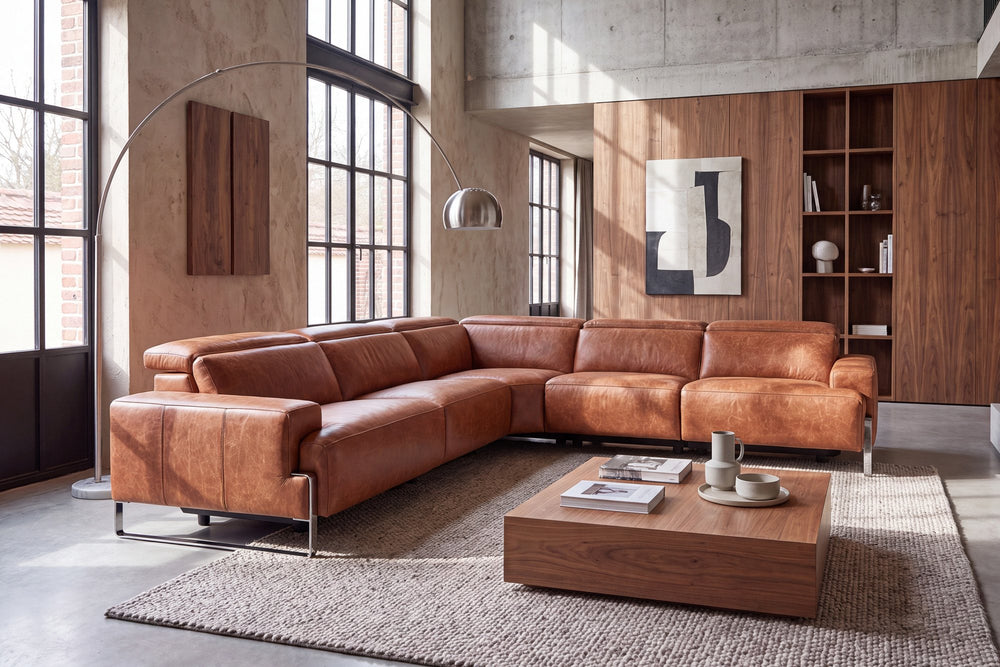 Melania Curved Sectional