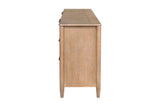 Merritt oak dresser, side view