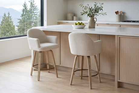 Miles Swivel Counter Stool (Set of 2)