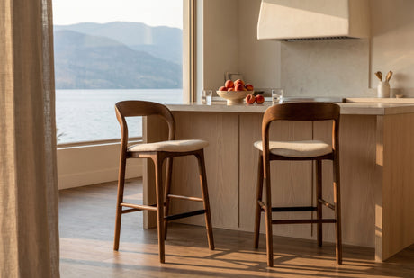 Norwood Ash Wood Counter Stool