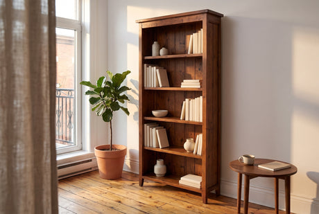 Novella Pine Bookcase