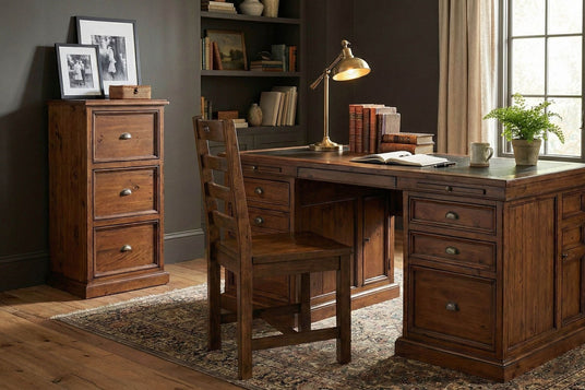 Novella Reclaimed Pine Dining Chair (Set of 2) - A Chair for the Desk, Too