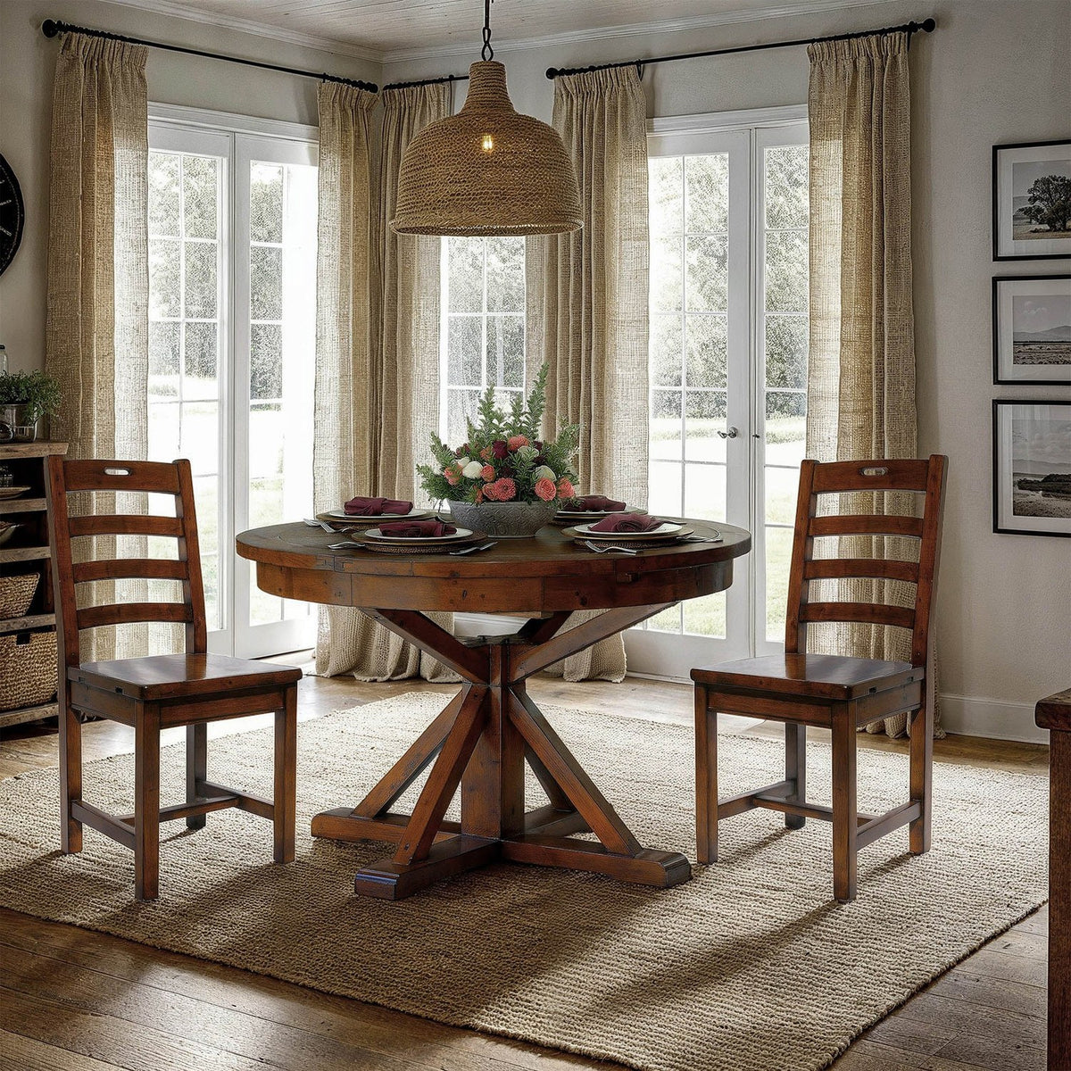 Novella Reclaimed Pine Dining Chair (Set of 2)
