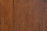 Close-up of Novella reclaimed pine planks in the African Dusk finish
