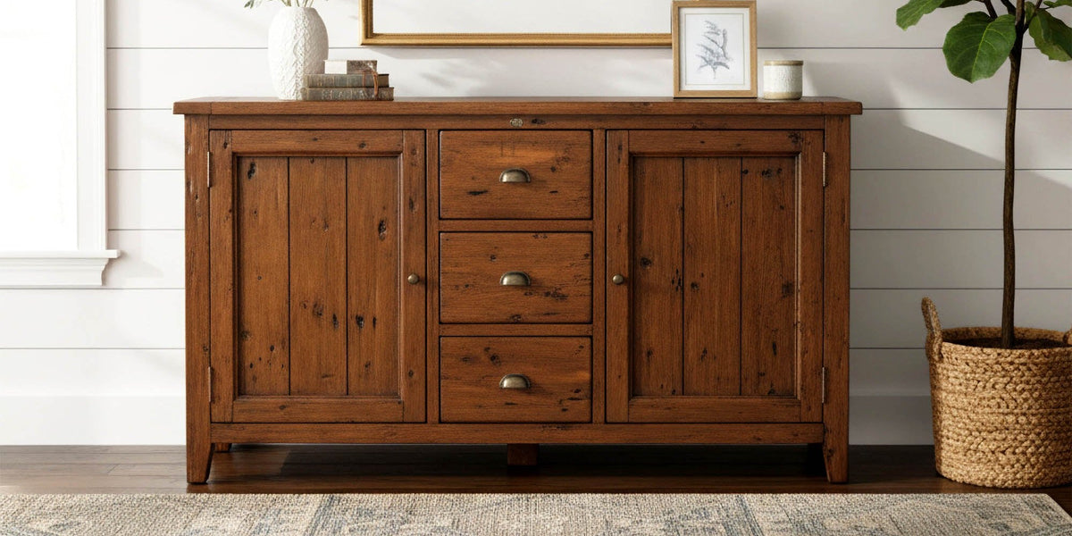 Novella Reclaimed Pine Sideboard with Drawers
