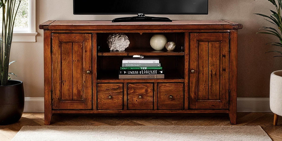 Novella Reclaimed Pine Small Media Console