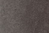 Close-up of the Nyla warm charcoal chenille-like fabric