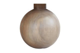 Close-up of an Orson spherical mango wood foot