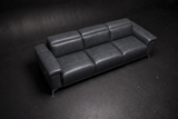 Valencia Pista Distressed Leather Reclining Sofa