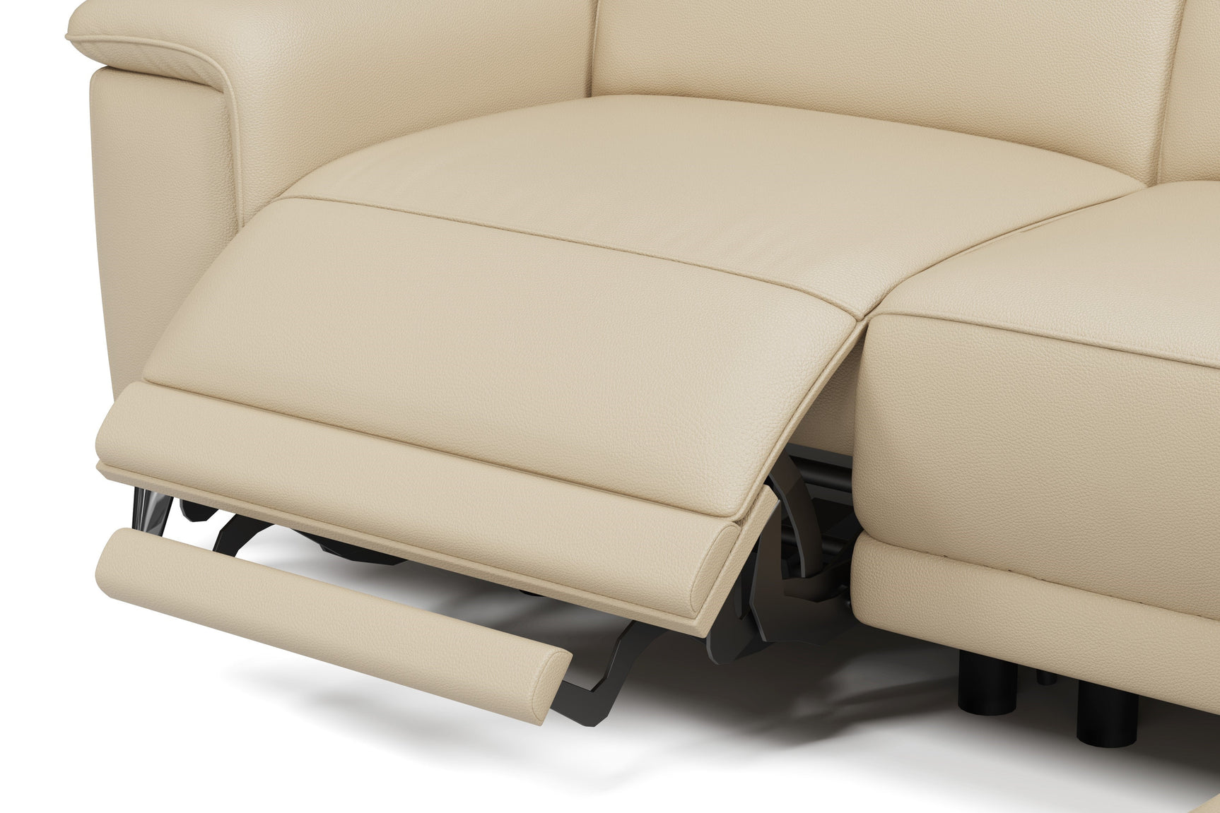 Pista Leather Reclining Sectional Sofa