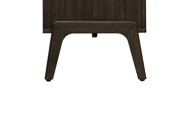 Prescott Antique Black Acacia Sideboard - Angled Legs