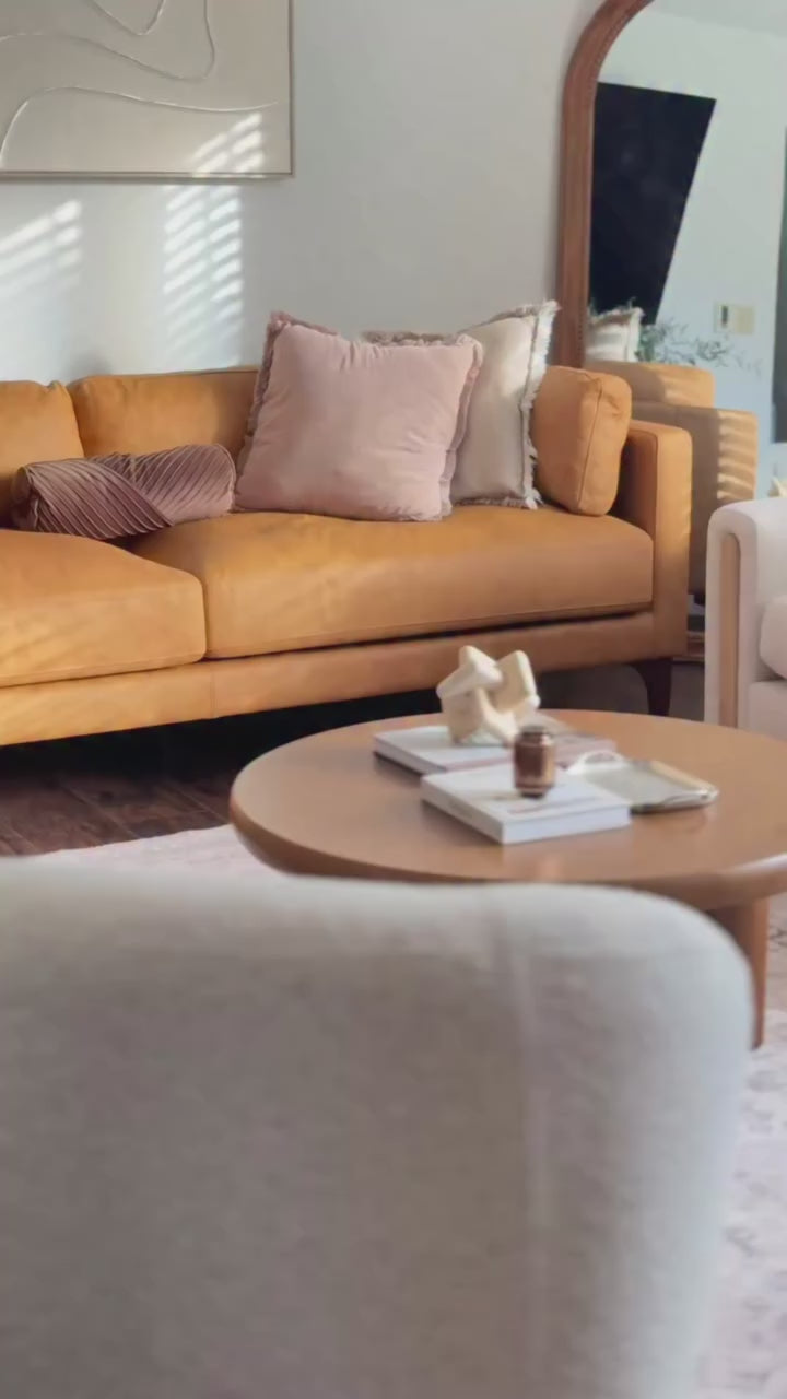 Mary Leather Sofa