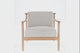 Regal Fabric & Wood Accent Chair