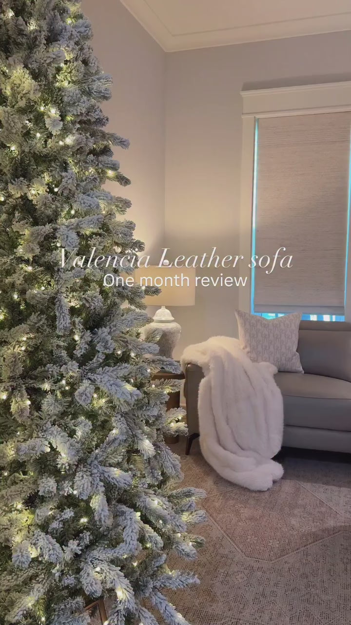 Esther Leather Dual Recliner Sofa