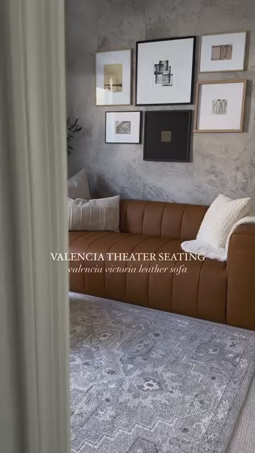 Victoria Leather Sofa