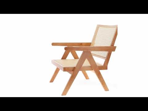 Zinnia Rattan Accent Chair