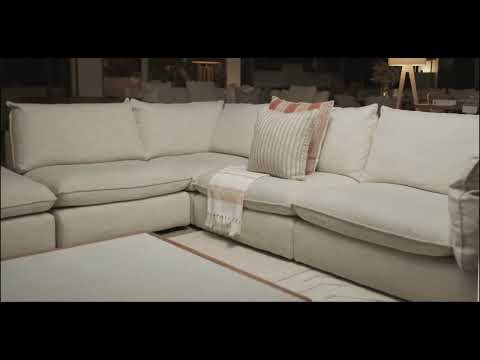 Frederick Fabric Corner Sectional Sofa