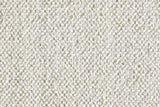 Quinn bed close-up of the oat textured upholstery fabric