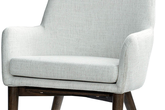 Radley Fabric Arm Dining Chair (Set of 2) - Removable Seat Cushion