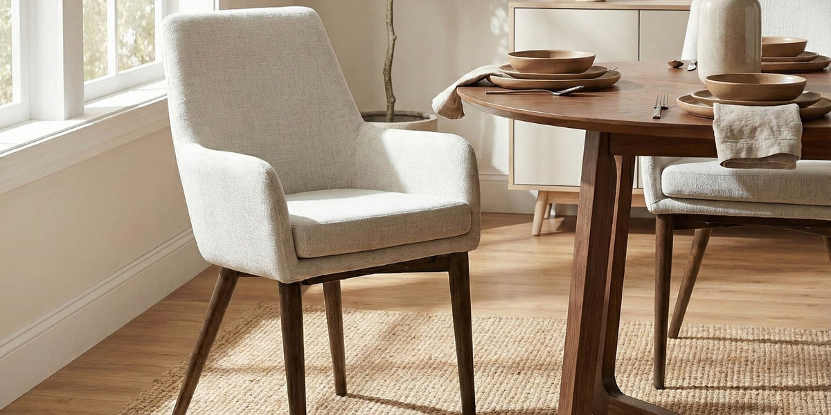 Radley Fabric Arm Dining Chair (Set of 2)