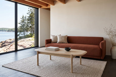 Rivello Rounded Oak Coffee Table