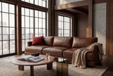 Serena Distressed Leather Sofa