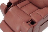 Skov Leather Power Lift Recliner Chair