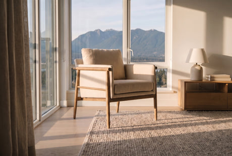 Soren Ash Wood Accent Chair