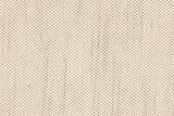 Close-up of Soren's beige woven polyester upholstery