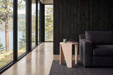 Sovana Hexagon Elm Side Table