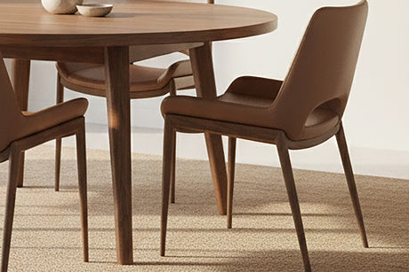 Tobin Faux Leather Dining Chair (Set of 6)