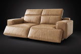 Valentina Distressed Leather Recliner Sofa