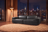 Valentina Distressed Leather Recliner Sofa
