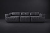 Valentina Distressed Leather Recliner Sofa