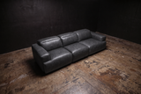 Valentina Distressed Leather Recliner Sofa