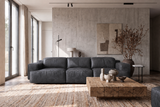 Valentina Distressed Leather Recliner Sofa