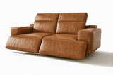 Valentina Distressed Leather Recliner Sofa