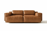 Valentina Distressed Leather Recliner Sofa