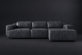 Valentina Distressed Leather Recliner Sectional Sofa