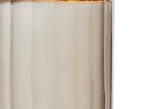 Valeria Ribbed Frosted Glass Table Lamp - Glass With Texture
