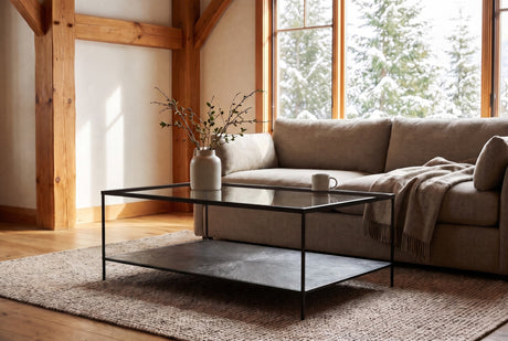 Vaughn Glass Coffee Table